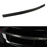 [Real Carbon Fiber] Bagklap Trim Strip Cover til Model S 2022+