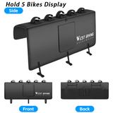 Bike Tailgate Shield Pad with Tool Pockets for Cybertruck