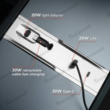 Konsola centralna USB Hub dla Tesla 2024 Model 3 Highland