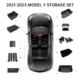 Tesla Zestaw do organizowania wnętrz na lata 2021-2023 Model Y