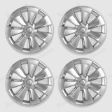 Model Y 19" Gemini Wheel Hubcaps (Set of 4) for Tesla Model Y - Inspired by Model 3 Highland Performance 20'' Forged Wheels