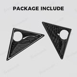 [Real Carbon Fiber] Front Fender Camera Trim Cover for Tesla Cybertruck (1 Pair)