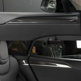 [Real Carbon Fiber] Inner Door Trim Cover for Tesla Model S 2022+