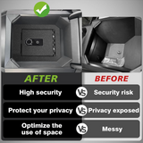 Anti-Theft Center Console Safe Lockbox for Tesla Cybertruck