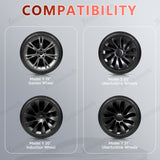 All-in-one Rim Protector voor Tesla  Model Y 20 ''Inductiewiel en Model Y 21 ''Uberturbine Wiel