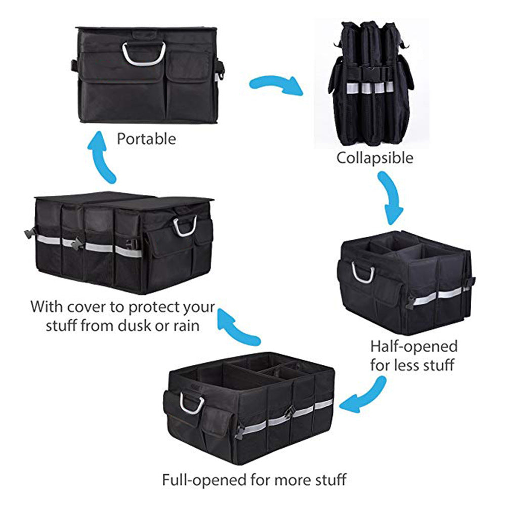 Model 3/Y/S/X Foldable Storage Box Trunk Storage Box