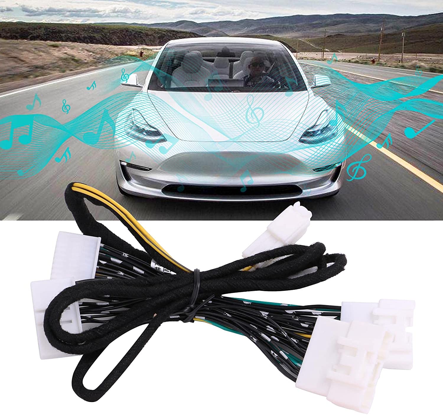 Model 3 Dedicated original car audio speaker cable for Tesla(2020-2023)