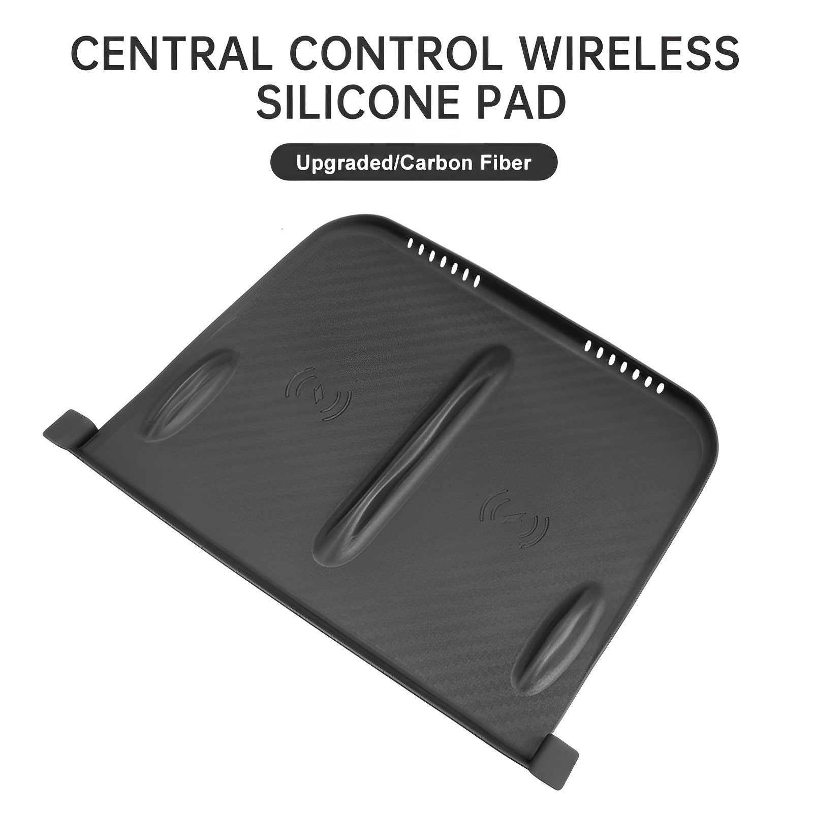 Coussinet en silicone de charge sans fil Tesla Central Control pour ModelY/3