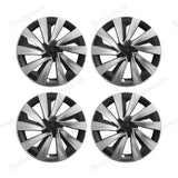 19'' Crossflow Wheel Covers for Tesla Model Y Juniper 2025+ – Helix 2.0 Style (Set of 4)