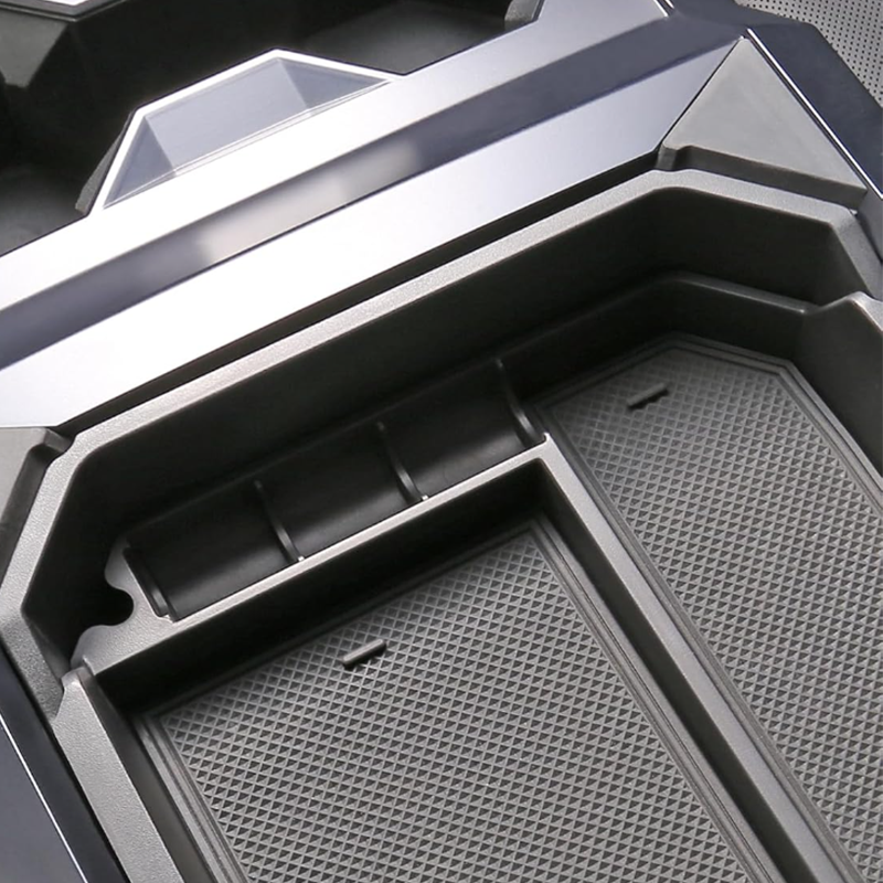thumbnail image 2 of Double-Layer Center Console Organizer For 2025 Hyundai Tucson Limited 2025 Tucson Hybrid Blue Sel 2 of 14