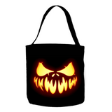 Halloween Party Trunk Hanging Cloth & Candy Bucket Trick - Fits All Cars