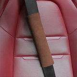 Alcantara Removable Seat Belt Cover for Model 3/Y/S/X/Cybertruck