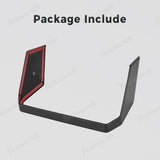 [Real Carbon Fiber] Rear Screen Frame Cover for Cybertruck