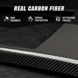 [Real Carbon Fiber] Capa de acabamento lateral do console central para Model S/X 2022+