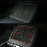 Door Slot Mat Water Bowl Slot Mat Dustproof Mat For Tesla 2024 Model 3 Highland