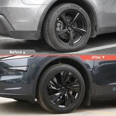 19'' Crossflow Wheel Cover Hubcaps for Tesla Model Y Juniper 2025+ – Turbine Styles (Set of 4)