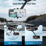 Universal Adjustable Rearview Mirror Phone Mount