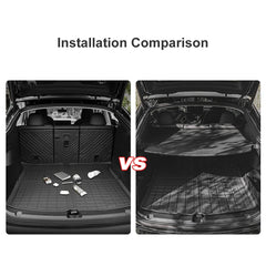 Panneau de couverture de chargement d&#39;usine, coffre arrière pliable, rangement absorbant les chocs pour Tesla modèle Y (2020 +)