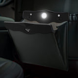 Tesla Model 3/Y/X/S LED Car Garbage Bag Seat Saco de Lixo