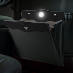 Model 3/Y/X/S LED Car Garbage Bag Seat Garbage Bag for Tesla