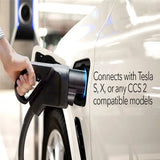 CCS2 to Type 2 Adapter for European Tesla Model S/X