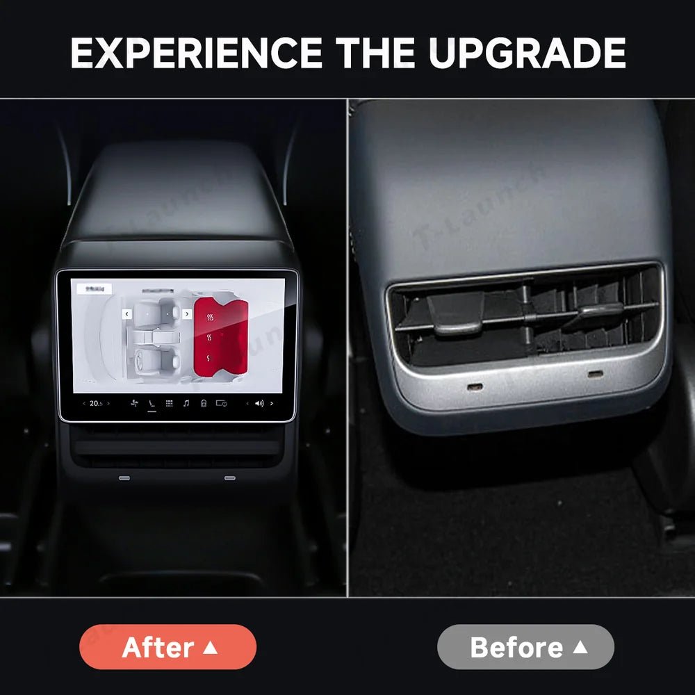 8-Inch IPS Android Rear Entertainment Display for Tesla Model 3 (2020-2023) / Model Y (2020-2024) - T-Launch