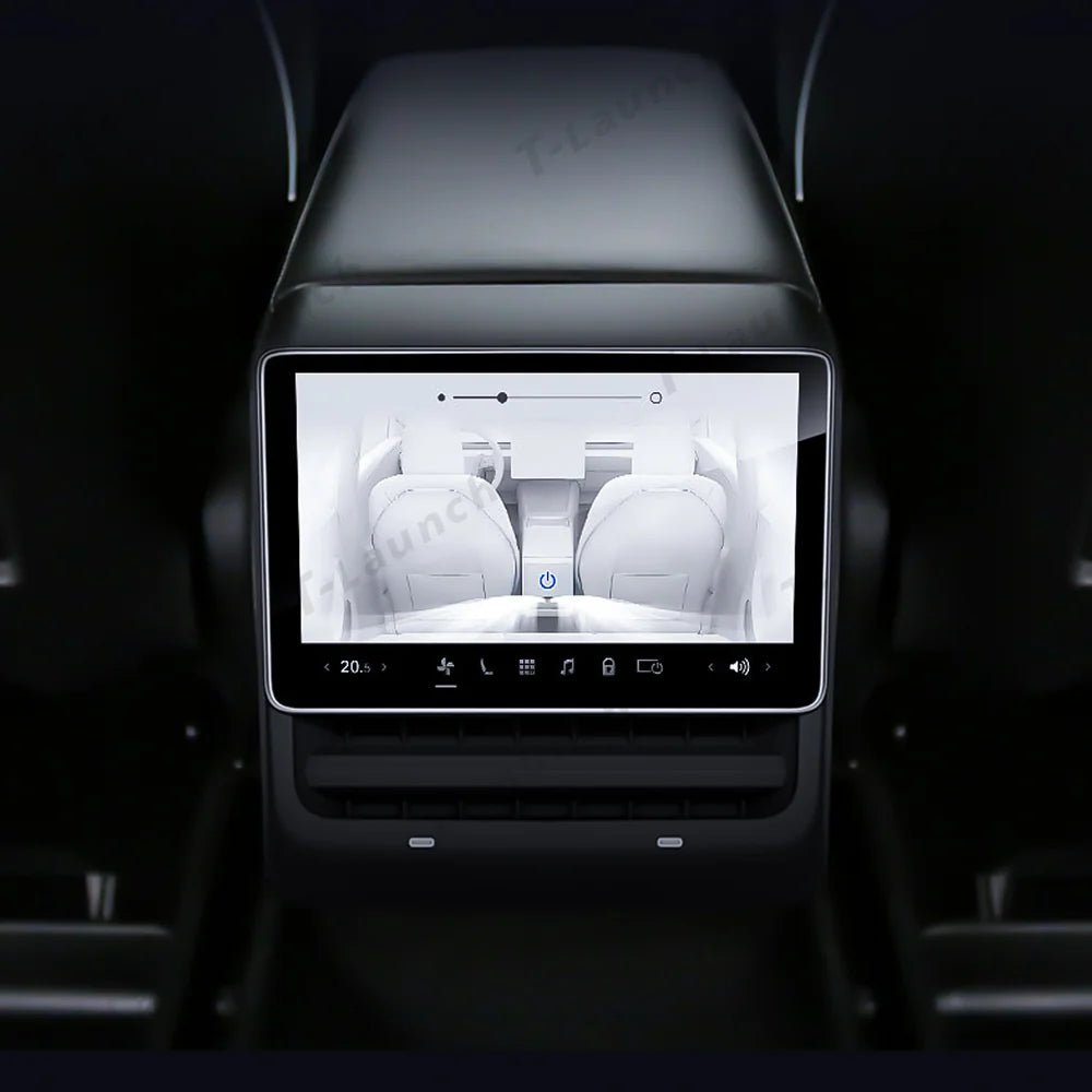 8-Inch IPS Android Rear Entertainment Display for Tesla Model 3 (2020-2023) / Model Y (2020-2024) - T-Launch