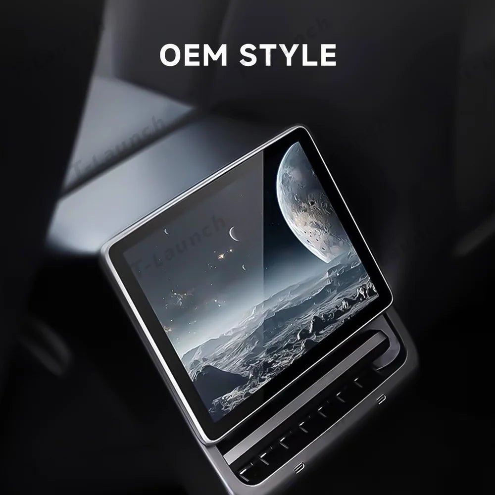 8-Inch IPS Android Rear Entertainment Display for Tesla Model 3 (2020-2023) / Model Y (2020-2024) - T-Launch