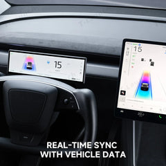 8.8-inch Touch Display Dashboard Instrument Cluster Upgrade for Tesla Model 3/Y (2017-2026)