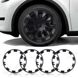 Model Y Rim Protector for 21'' Uberturbine and 20'' Induction Wheel Ultimate Protection Refreshed Wheels(4 Pack)