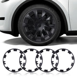 Model Y-velgbeschermer voor 21'' Uberturbine en 20'' inductiewielen Ultimate Protection Refreshed-wielen (4-pack)