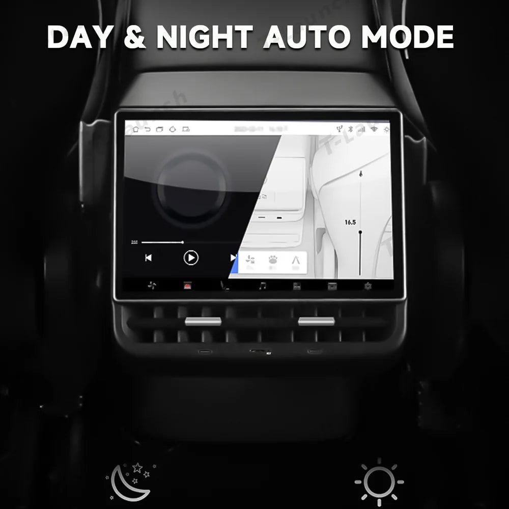 8.66-inch Large Rear Smart Display for Tesla Model 3 (2017-2023) / Model Y (2020-2024) - T-Launch