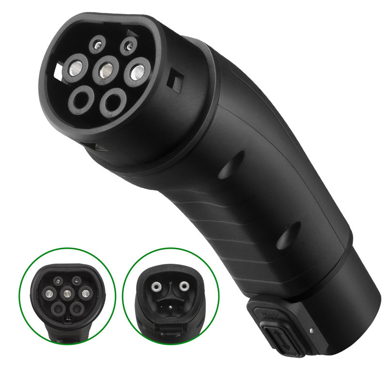 Adattatore EV Da Tipo 2 A Tipo 1 - 32A 250V, Per Veicoli Elettrici J1772, Ricarica Rapida E Sicura - Foto 4