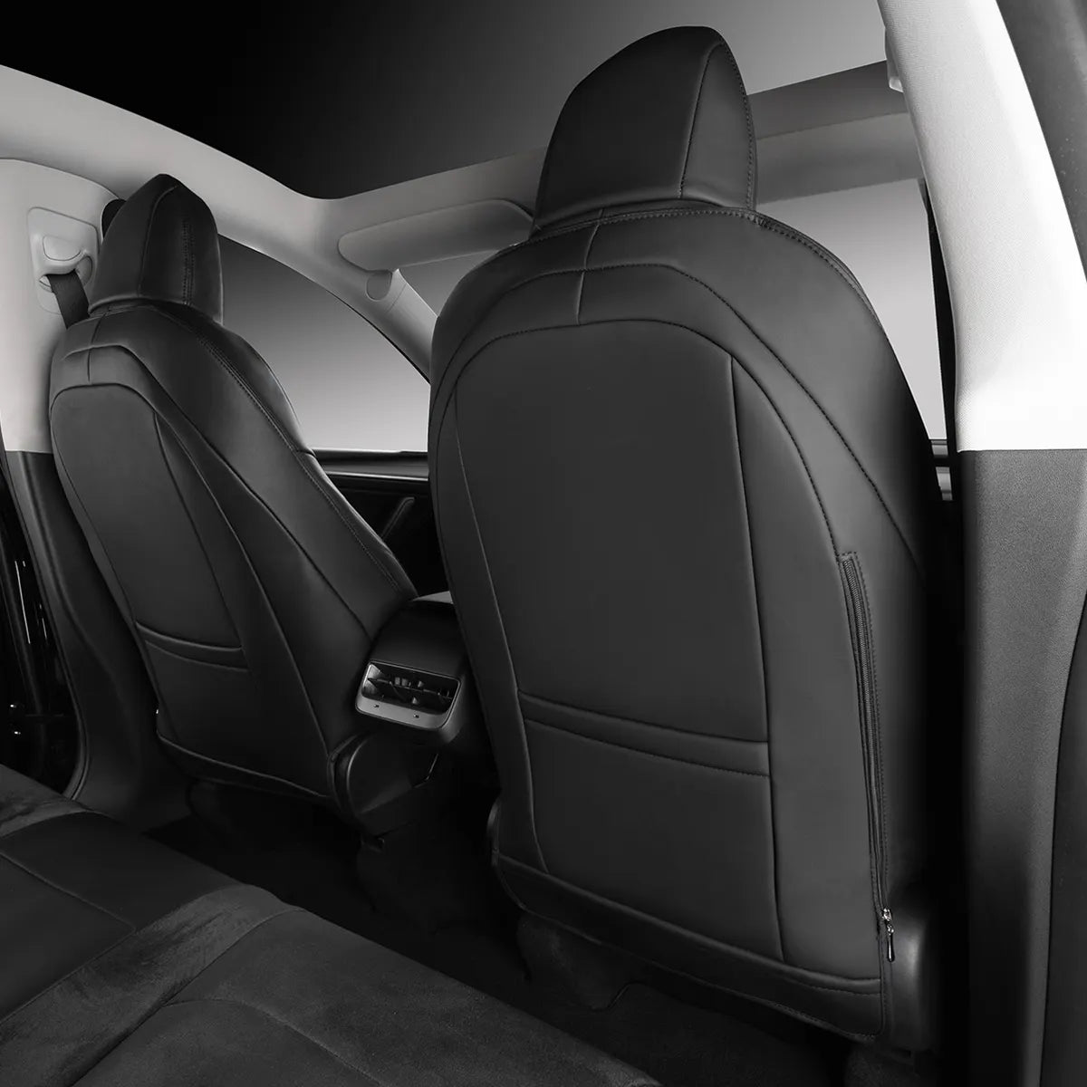 شامل كليًا 2020-2025+ 5 مقاعد Tesla Model غطاء مقعد Y