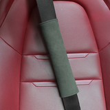 Alcantara Removable Seat Belt Cover for Model 3/Y/S/X/Cybertruck