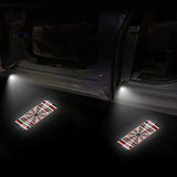 Model światła projektora w Plaid Ultra-Bright Puddle Lights Lampy powitalne do drzwi Tesla Model 3 Y S X