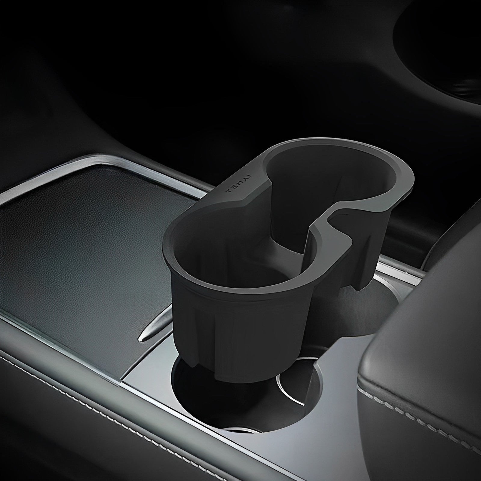 Silicone Cup Holder for Tesla Model 3/Y - Perfect Fit and Non-Slip