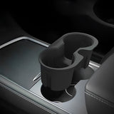 Tenedor de taza del silicón para Tesla  Model 3/Y-Ajuste perfecto y antideslizante