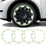 Model Y-velgbeschermer voor 21'' Uberturbine en 20'' inductiewielen Ultimate Protection Refreshed-wielen (4-pack)