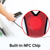 <tc>Tesla</tc> <tc>Model</tc> Insignia con emblema NFC 3/Y para maletero/tapa de maletero que se abre automáticamente