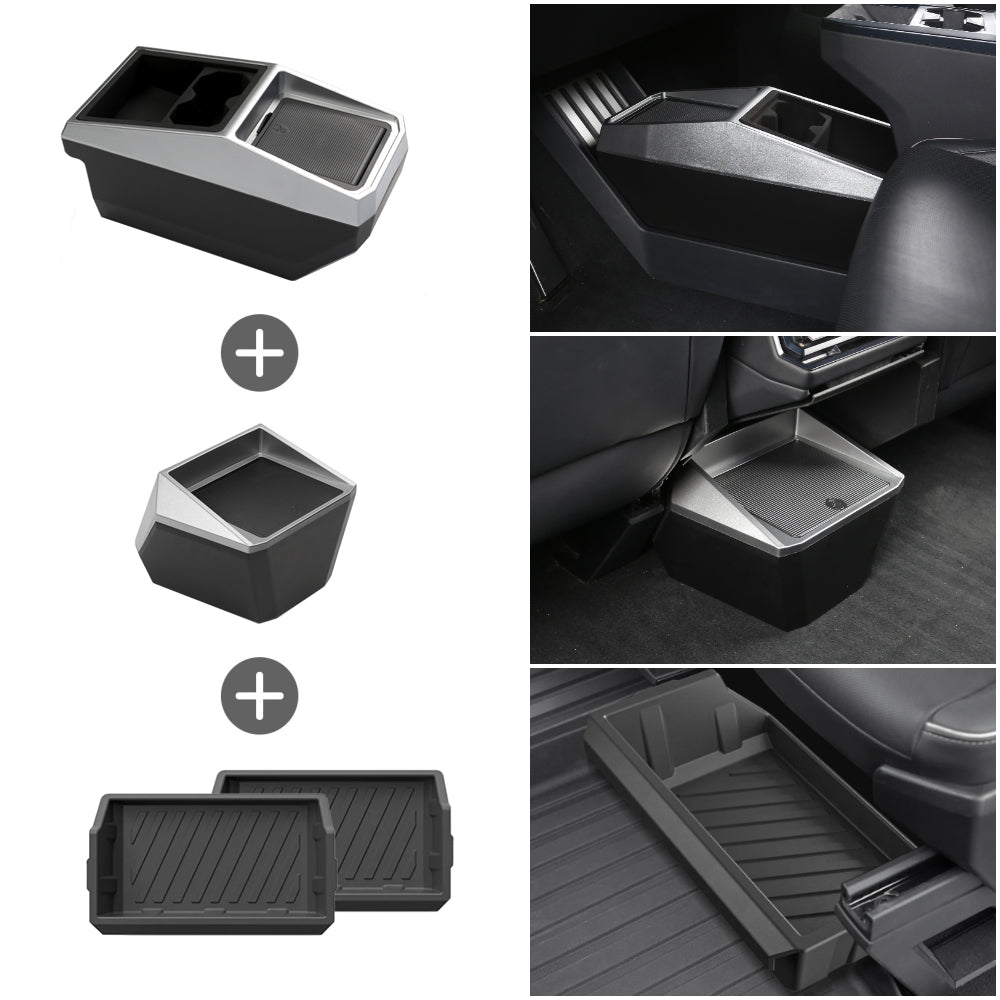 Center Console Floor Organizer for Cybertruck