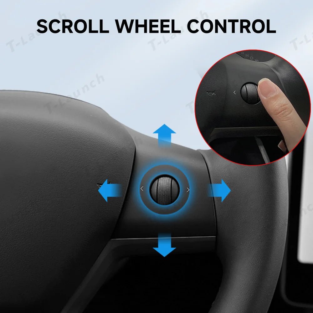 9'' Head Up Display with Wireless CarPlay & Android Auto for Tesla Model 3/Y (2021–2024) - T-Launch