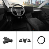 Accessoires Alcantara pour Tesla