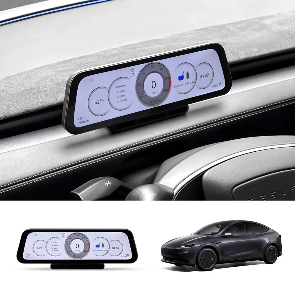 9.6-inch Instrument Cluster Display for Tesla Model Y Juniper Standard 2025+ - T-Launch