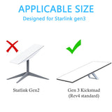 Pólusú csőadapter Starlink Gen3 edényhez