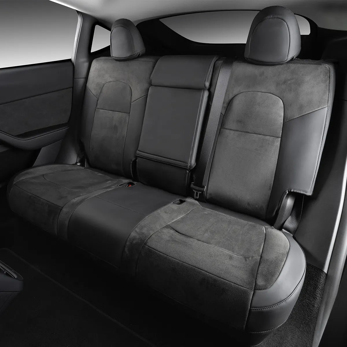 Alcantara All-Inclusive Seat Cover for Tesla Model 3 (2019-2025+) / Model Y (2021-2025+)