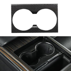 [Real Carbon Fiber] ฝาครอบที่วางแก้วคอนโซลสำหรับ Tesla Model S/X 2022+