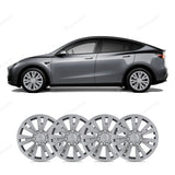 Model Y 19'' Gemini Wheels Cover Hubcaps Replacement 4PCS for Tesla (2020-2024)