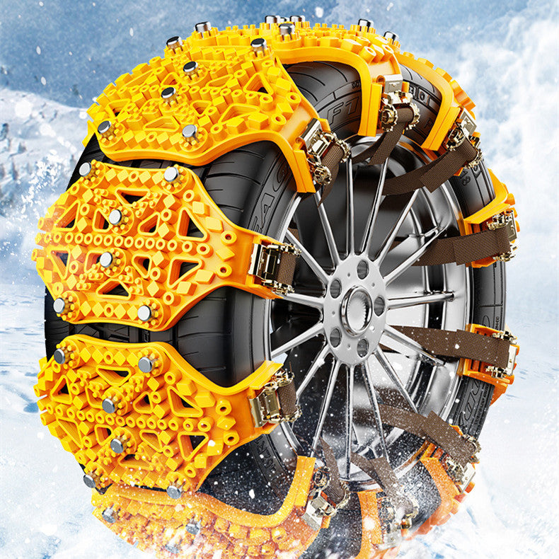 Heavy-Duty Thickened TPU Snow Chains for Enhanced Traction and Safety
