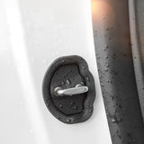 Geluidsreductie deurvergrendeling deksel voor Tesla Model 3/y (4 stuks)